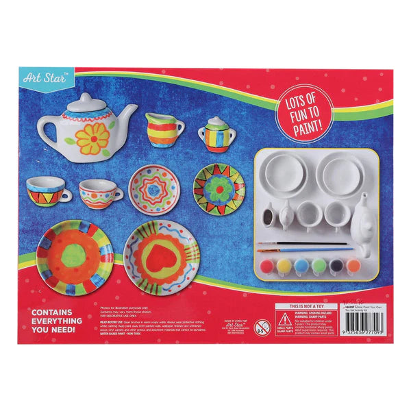Art Star - Paint Your Own Ceramic Tea Set