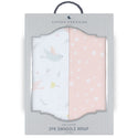Living Textiles 2 Pack Jersey Wrap - Ave & Blush Floral