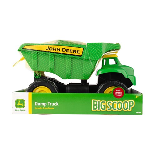 John Deere 38cm Big Scoop Dump Truck with Sandpit Toys