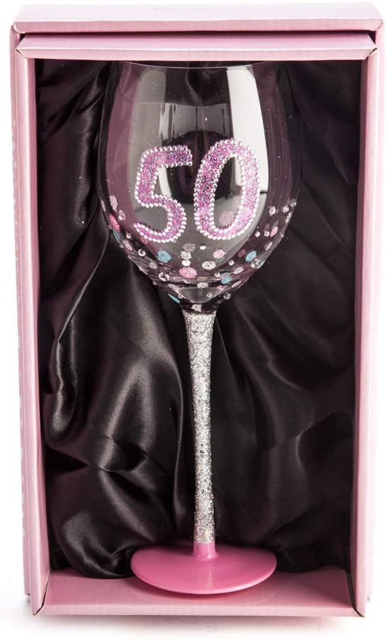 Tallulah Sparkle Wine Glass - 50