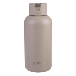 Buy latte Oasis &quot;Moda&quot; Ceramic Lined Stainless Steel Triple Wall Insulated Drink Bottle 1.5L