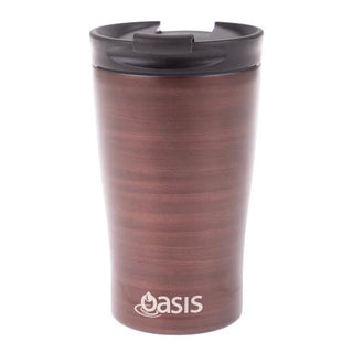 Oasis Stainless Steel Double Wall Insulated Travel Cup 350ml