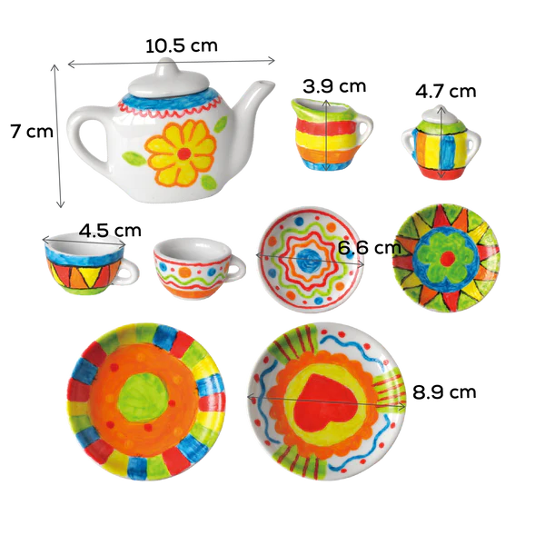 Art Star - Paint Your Own Ceramic Tea Set