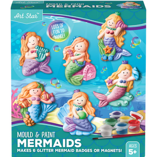 Art Star - Mould & Paint Mermaids