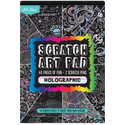 Art Star A5 Scratch Art Pad - Holographic