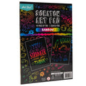 Art Star A4 Scratch Art Pad - Rainbow