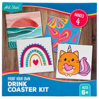 Art Star - Paint Your Own Drink Coster Kit