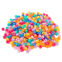 Art Star Assorted Colour Pearlised Pony Beads 120g Pack