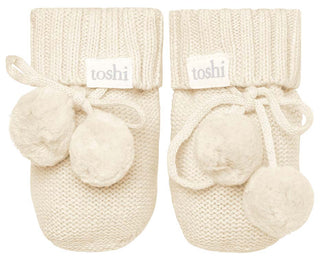 Toshi Organic Baby Booties - Feather