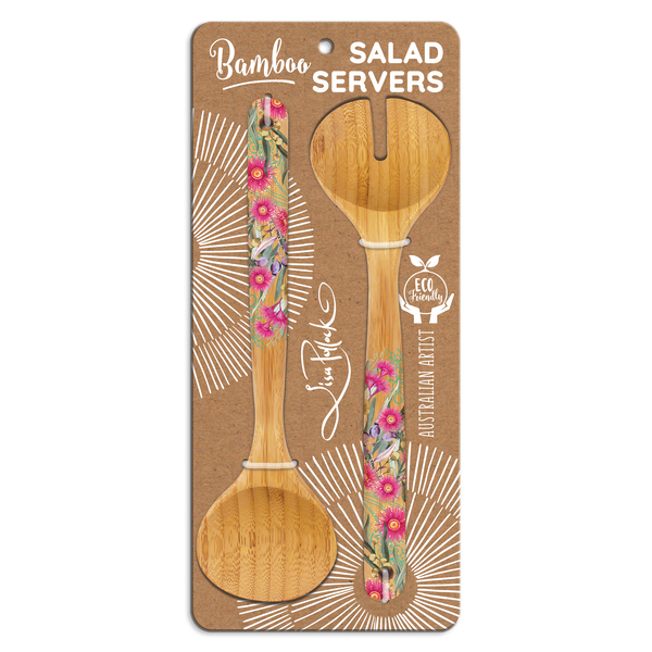 Lisa Pollock - Bamboo Salad Servers