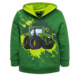 John Deere Toddler Splash Tractor Fleece Hoodie