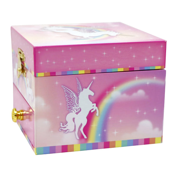 Small Musical Jewellery Box - Unicorn