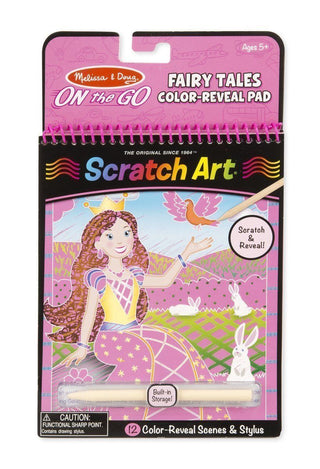 Melissa and Doug - On the Go Scratch Art - Fairy Tale