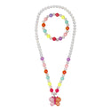 Butterfly Necklace and Bracelet Set