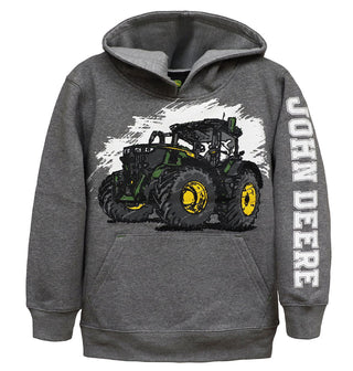 John Deere Toddler Sketch Tractor Fleece Hoodie