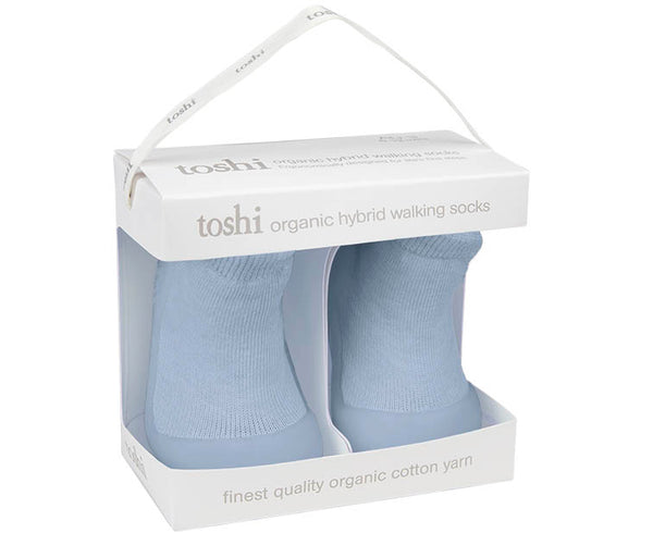 Toshi Organic Hybrid Walking Socks - Seabreeze