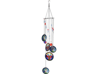Tree of Life 5pc Spiral Metal Chime