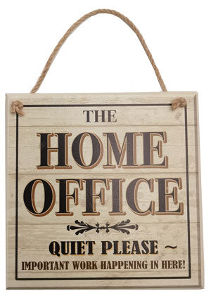 At home vintage sign - Home Office