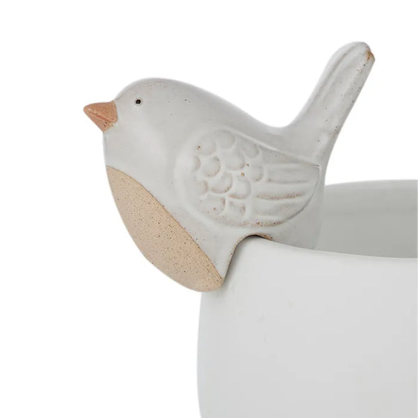 Bree Bird Ceramic Pot Hanger