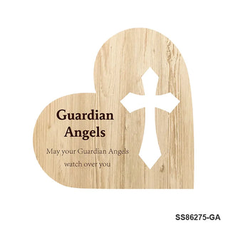 Blessed Heart Plaque - Guardian Angels