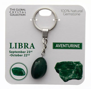 TSK - Gemstone Jewellery - Libra Keyring