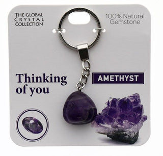 TSK - Gemstone Jewellery - Thinking of You Keyring