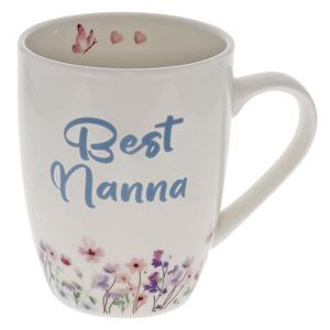 Best Nanna Spring Floral Mug