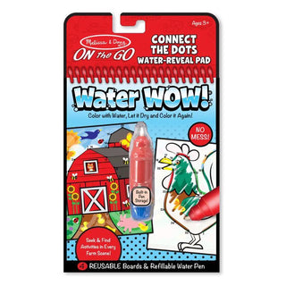 Melissa and Doug - On the Go Water Wow - Connect the Dots Farm