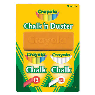 Crayola Chalk and duster set