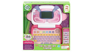 Leap Frog - Pink Clic the ABC 123 Laptop