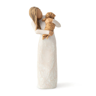 Willow Tree - Adorable you (golden Dog) Figurine