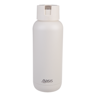 Buy alabaster Oasis &quot;Moda&quot; Ceramic Lined Stainless Steel Triple Wall Insulated Drink Bottle 1L