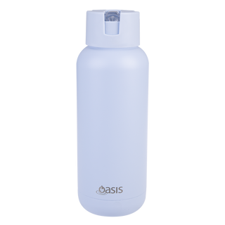Buy periwinkle Oasis &quot;Moda&quot; Ceramic Lined Stainless Steel Triple Wall Insulated Drink Bottle 1L