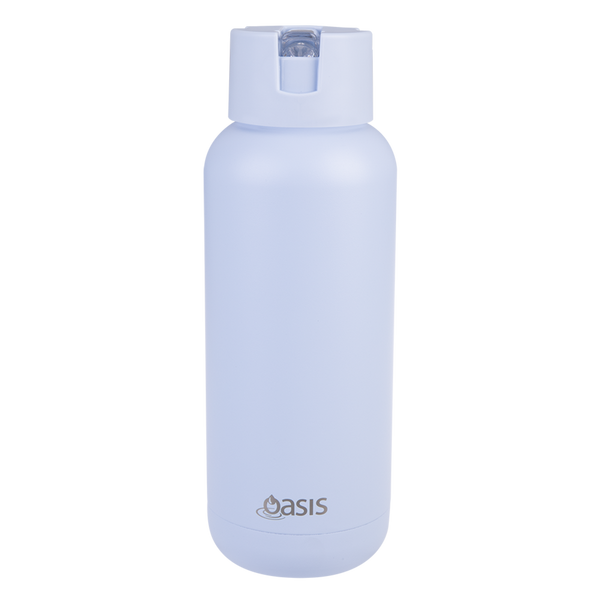 Oasis "Moda" Ceramic Lined Stainless Steel Triple Wall Insulated Drink Bottle 1L