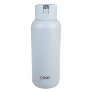 Buy sea-mist Oasis &quot;Moda&quot; Ceramic Lined Stainless Steel Triple Wall Insulated Drink Bottle 1L