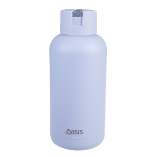 Buy periwinkle Oasis &quot;Moda&quot; Ceramic Lined Stainless Steel Triple Wall Insulated Drink Bottle 1.5L