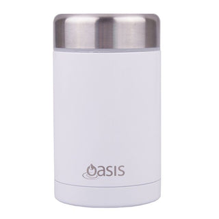 Oasis Insulated Food Flask 450ml - White