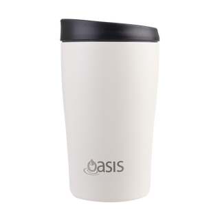 Buy alabaster Oasis Stainless Steel Double Wall Insulated Travel Cup 380ml