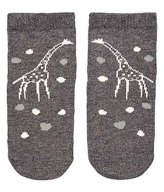 Toshi Organic Baby Socks - Jacquard Giraffe
