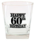 60th Badged Scotch Glass