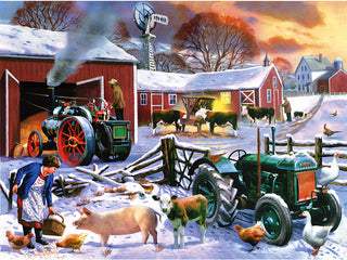 Wintertime Farm Puzzle