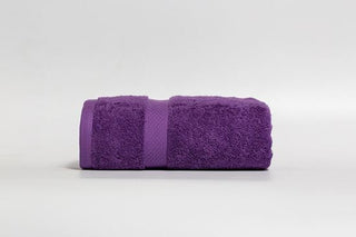 Buy purple-bath-towel Cotton Bath Towel