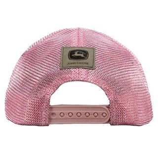 John Deere Toddler - Vintage logo glitter mesh trucker cap mesh