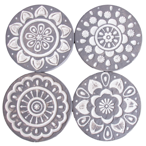 DWBH Set 4 Resin Coaster - Mandala