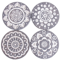 DWBH Set 4 Resin Coaster - Mandala