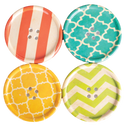 DWBH Set 4 Resin Coaster - Multi