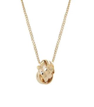 Buy gold Equilibrium Love Knot Necklace