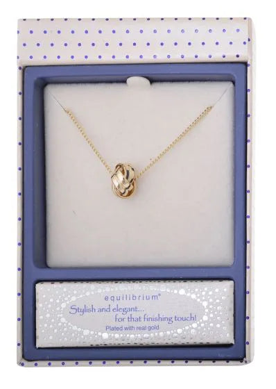 Equilibrium Love Knot Necklace