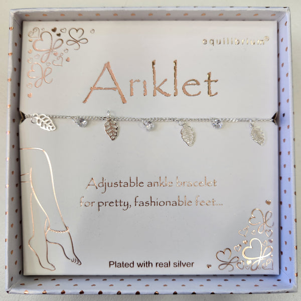 Equilibrium Adjustable Anklet Chain
