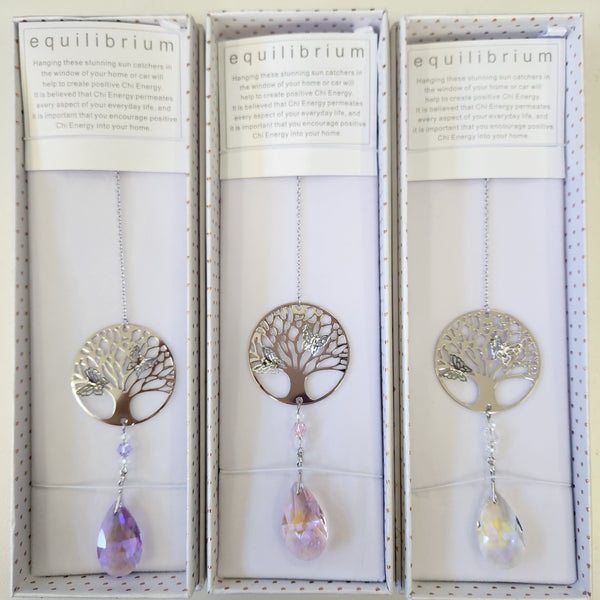 Equilibrium Magical Suncatcher - Tree with butterflies